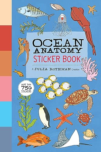 Stock image for Ocean Anatomy Sticker Book: A Julia Rothman Creation; More than 750 Stickers for sale by Bookoutlet1