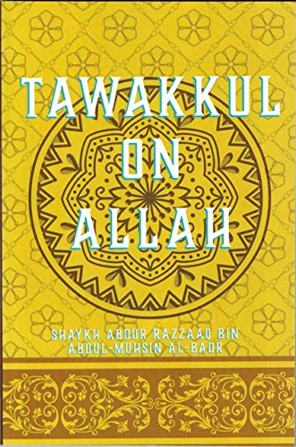 Stock image for TAWAKKUL ON ALLAH for sale by SecondSale