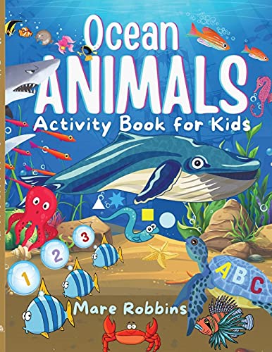 Stock image for Ocean Animals Activity Book for Kids for sale by GreatBookPrices