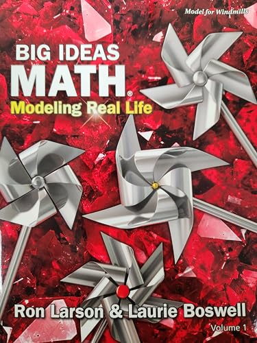 Imagen de archivo de Big Ideas Math: Modeling Real Life - (Grade 1) Student Edition (Volume 1) a la venta por SecondSale