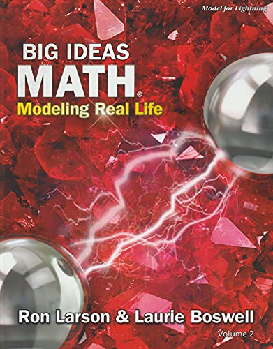 Beispielbild fr Big Ideas Math: Modeling Real Life - Grade 4 Student Edition Volume 2, 1st Edition zum Verkauf von Once Upon A Time Books