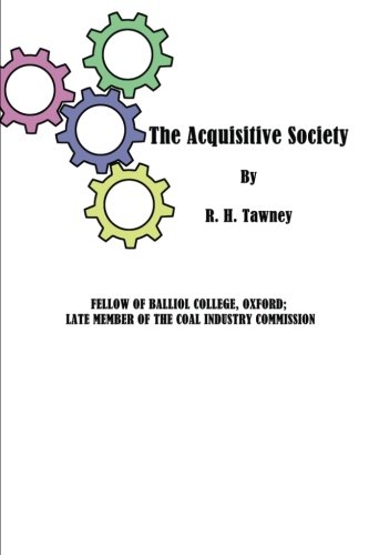 Stock image for The Acquisitive Society for sale by Better World Books