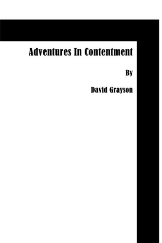 Imagen de archivo de Adventures In Contentment a la venta por Books Unplugged