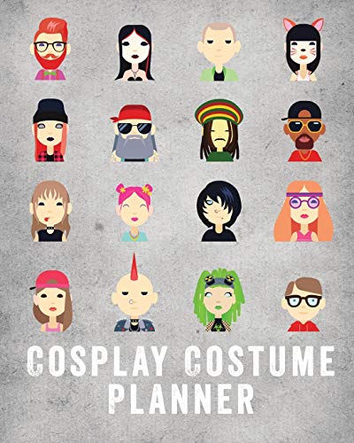 Stock image for Cosplay Costume Planner: Guided Log Book for Planning Your Costume - Track Progress, Plan and Rate Your Anime, Cartoon, TV, or Video Game Cosplay Costumes - Sewing and Costuming for sale by GF Books, Inc.