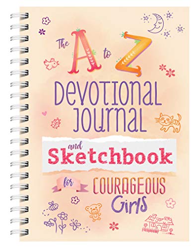 Stock image for A to Z Devotional Journal and Sketchbook for Courageous Girls for sale by ThriftBooks-Dallas