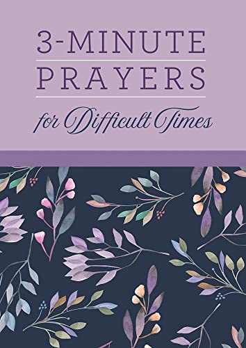 Imagen de archivo de 3-Minute Prayers for Difficult Times a la venta por ZBK Books