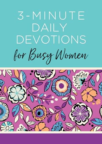 9781636093000: 3-minute Daily Devotions for Busy Women: 365 Encouraging Readings