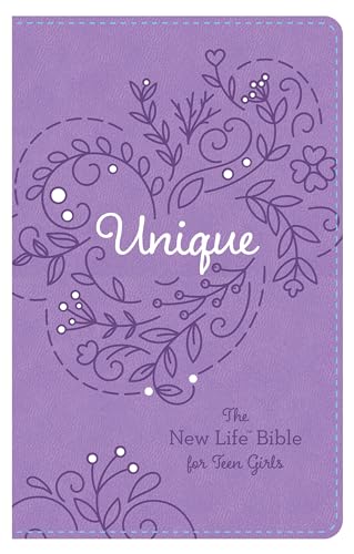 Imagen de archivo de Unique The New Life Bible for Teen Girls a la venta por Lakeside Books