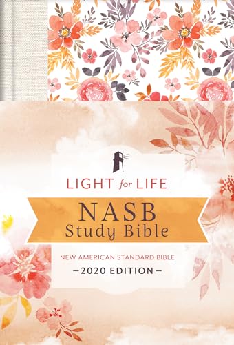 Stock image for Light of Life: New American Standard Bible, Golden Fields, Dictionary/Concordance for Key Terms, Full-Color Map Selection, Words of Chris in Red for sale by Front Cover Books