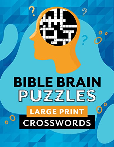 Stock image for Bible Brain Puzzles Large Print Crosswords for sale by Lakeside Books