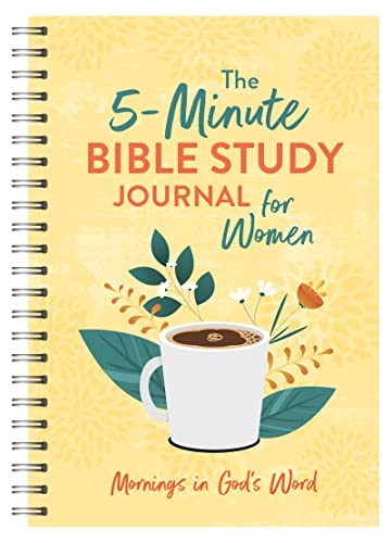 Beispielbild fr The 5-Minute Bible Study Journal for Women: Mornings in God's Word zum Verkauf von WeBuyBooks