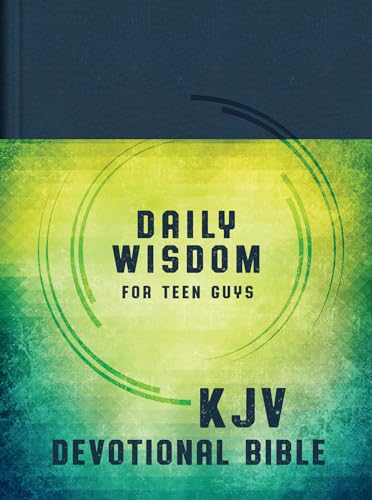 9781636095004: The Daily Wisdom for Teen Guys Devotional Bible: King James Version