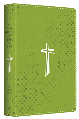 Beispielbild fr The One-Minute KJV Bible for Kids [Neon Green Cross] zum Verkauf von Blackwell's