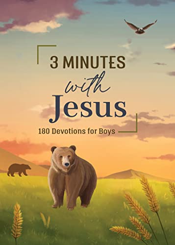 Beispielbild fr 3 Minutes with Jesus: 180 Devotions for Boys zum Verkauf von PBShop.store US