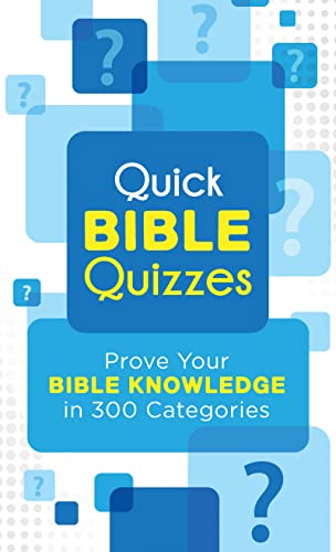 Beispielbild fr Quick Bible Quizzes zum Verkauf von PBShop.store US