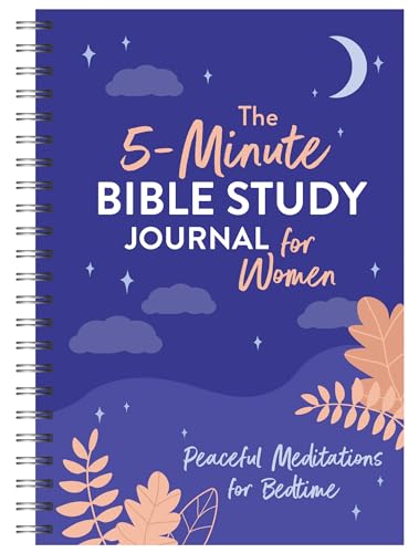Stock image for 5-Minute Bible Study Journal for Women: Peaceful Meditations for Bedtime for sale by -OnTimeBooks-