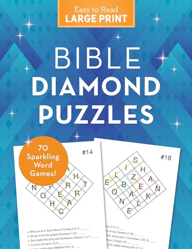 Beispielbild fr Bible Diamond Puzzles Large Print zum Verkauf von PBShop.store US