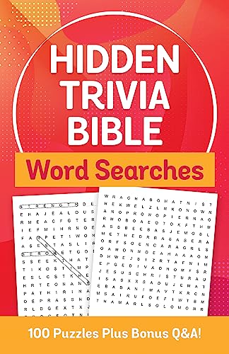 9781636097152: Hidden Trivia Bible Word Searches: 100 Puzzles Plus Bonus Q&a!