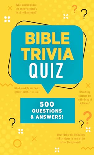 Beispielbild fr Bible Trivia Quiz zum Verkauf von PBShop.store US