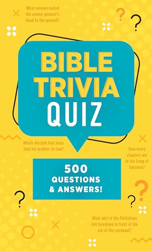 Imagen de archivo de Bible Trivia Quiz a la venta por PBShop.store US