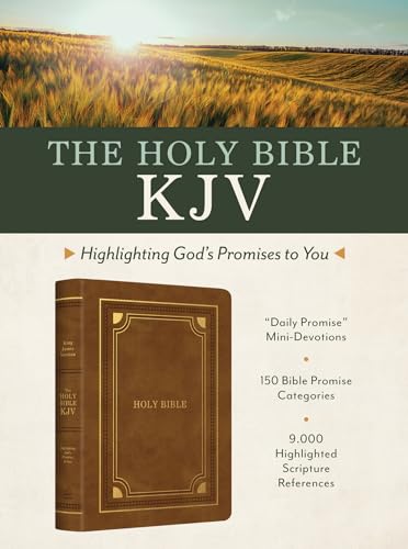 Beispielbild fr Holy Bible KJV: Highlighting God's Promises to You [Gold &amp; Camel] zum Verkauf von Blackwell's