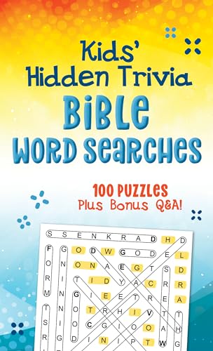 Imagen de archivo de Kids' Hidden Trivia Bible Word Searches a la venta por PBShop.store US