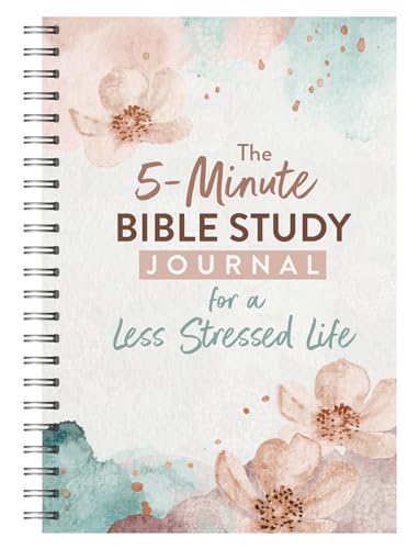 9781636098081: The 5-minute Bible Study Journal for a Less Stressed Life