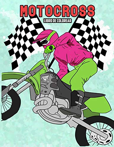 9781636380162: Motocross Libro de Colorear