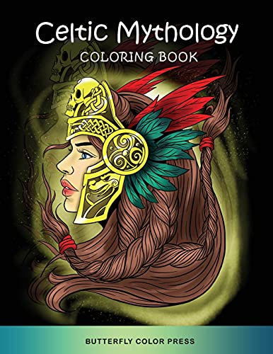 Imagen de archivo de Celtic Mythology Coloring Book: Adult Coloring Book with Amazing Designs for Relaxation and Fun a la venta por Revaluation Books