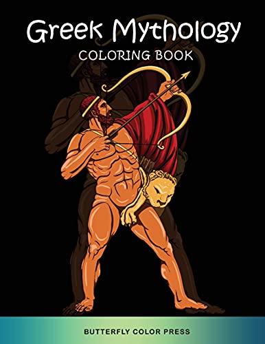 Imagen de archivo de Greek Mythology Coloring Book: Adult Coloring Book with Amazing Designs for Relaxation and Fun a la venta por WorldofBooks