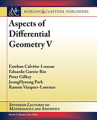 Stock image for Aspects of Differential Geometry V for sale by Revaluation Books