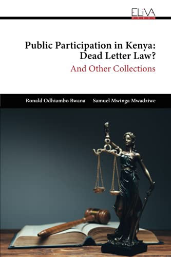 Stock image for Public Participation in Kenya: Dead Letter Law? for sale by Chiron Media