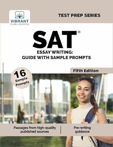Stock image for SAT Essay Writing Guide with Sample Prompts (Fifth Edition) (Test Prep Series) for sale by SecondSale