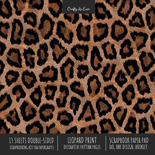 Stock image for Leopard Print Scrapbook Paper Pad 8x8 Scrapbooking Kit for Cardmaking Gifts, DIY Crafts, Printmaking, Papercrafts, Decorative Pattern Pages for sale by GF Books, Inc.