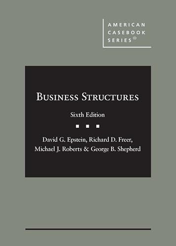 Stock image for Business Structures (American Casebook Series) for sale by GF Books, Inc.