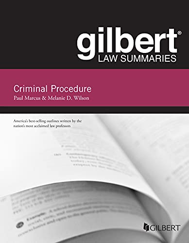 9781636590943: Gilbert Law Summary on Criminal Procedure (Gilbert Law Summaries)