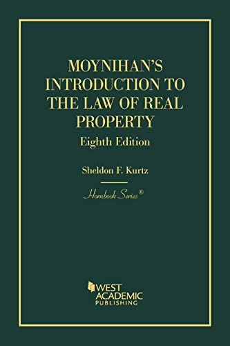 Beispielbild fr Moynihan's Introduction to the Law of Real Property (Hornbooks) zum Verkauf von Front Cover Books