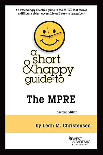 Stock image for A Short & Happy Guide to the MPRE (Short & Happy Guides) for sale by Revaluation Books