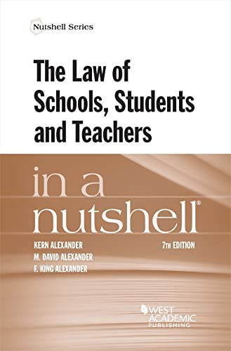 Beispielbild fr The Law of Schools, Students, and Teachers in a Nutshell zum Verkauf von Blackwell's