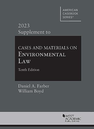 Beispielbild fr Cases and Materials on Environmental Law, 2022 Supplement zum Verkauf von PBShop.store US