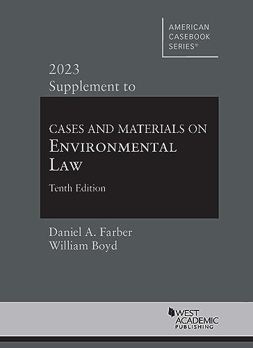 Stock image for Cases and Materials on Environmental Law, 2022 Supplement (American Casebook Series) for sale by Revaluation Books