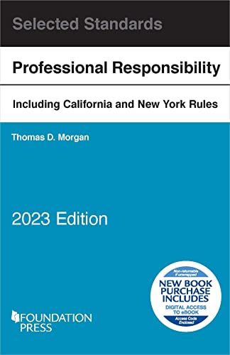 Beispielbild fr Model Rules of Professional Conduct and Other Selected Standards, 2023 Edition (Selected Statutes) zum Verkauf von BooksRun
