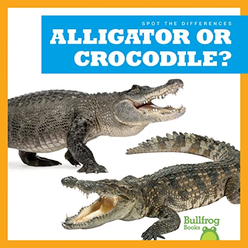 Stock image for Alligator or Crocodile? (Bullfrog Books: Spot the Differences) for sale by GF Books, Inc.