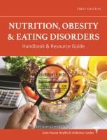 Beispielbild fr Nutrition, Obesity and Eating Disorders: Handbook and Resource Guide zum Verkauf von mercurious books