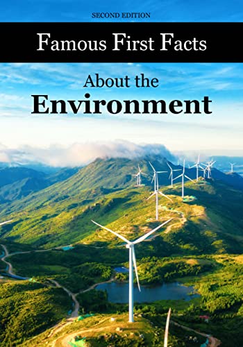 9781637005149: Famous First Facts About the Environment: Print Purchase Includes Free Online Access
