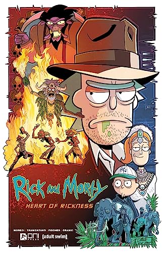 Stock image for Rick and Morty: Heart of Rickness [Paperback] Moreci, Michael and Tramontano, Priscilla for sale by Lakeside Books