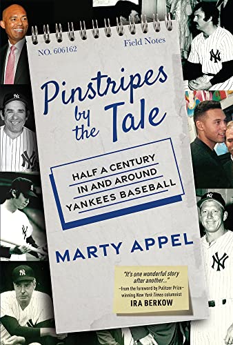 Beispielbild fr Pinstripes by the Tale : Half a Century in and Around Yankees Baseball zum Verkauf von Better World Books