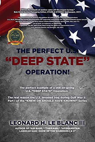 Beispielbild fr THE PERFECT U.S. "DEEP STATE" OPERATION! zum Verkauf von Buchpark