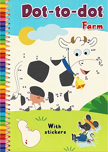 9781637610817: Dot-to-dot Farm: With stickers