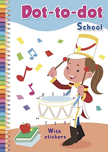 Stock image for Dot-to-Dot School: With stickers for sale by HPB-Diamond